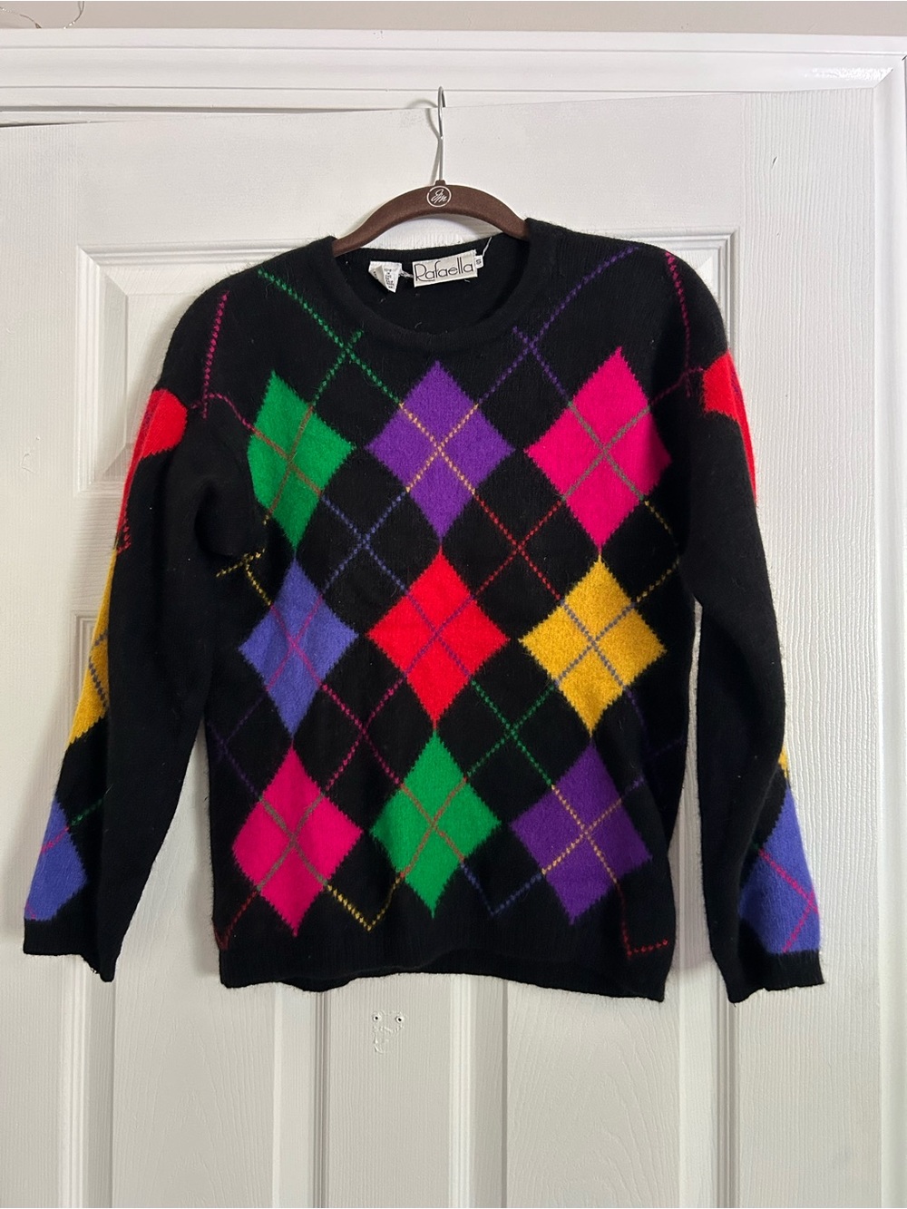 80s Argyle Sweater